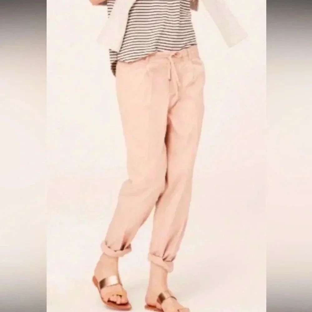 Lou & Grey • Blush Pink Supersoft Sateen Pants